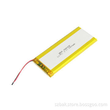 Lithium polymer battery, 454093P 3.7V 1800mAh, for GPS, mobile phone, security products